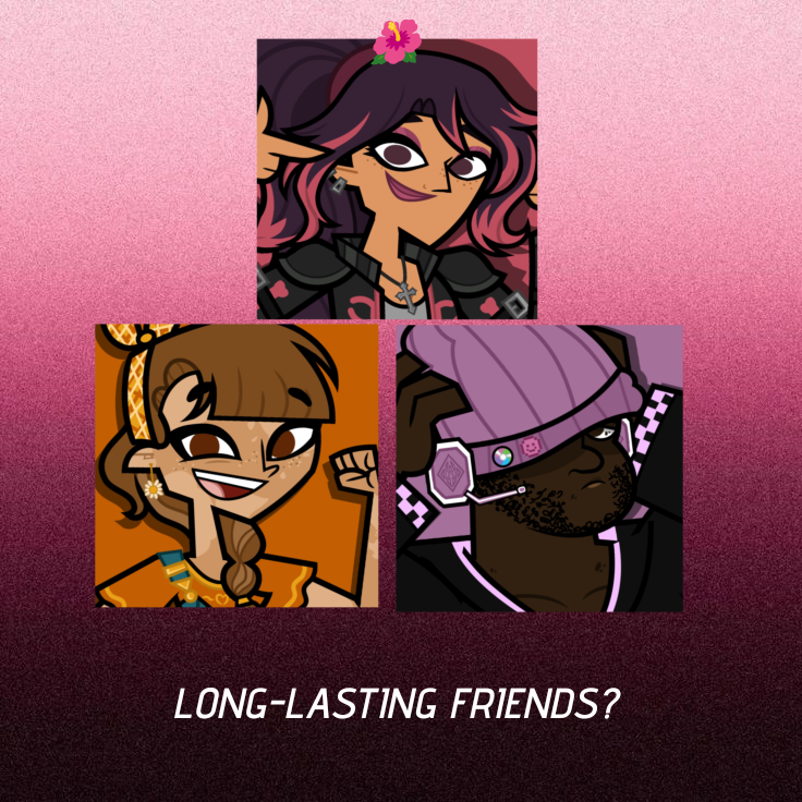 ZireiaVsMortals's tweet photo. ˚˖𓍢ִ໋❀ Zireia has made the GENIUS move to talk with former finalist Ta'Aol and former game-thrower Pepper! 💛💜

Is this the start of a beautiful friendship, or will both of them fade back into obscurity after Zireia leaves? 🩷

#bb #godsvsmortals #allies? https://t.co/Ham3BRsCHk