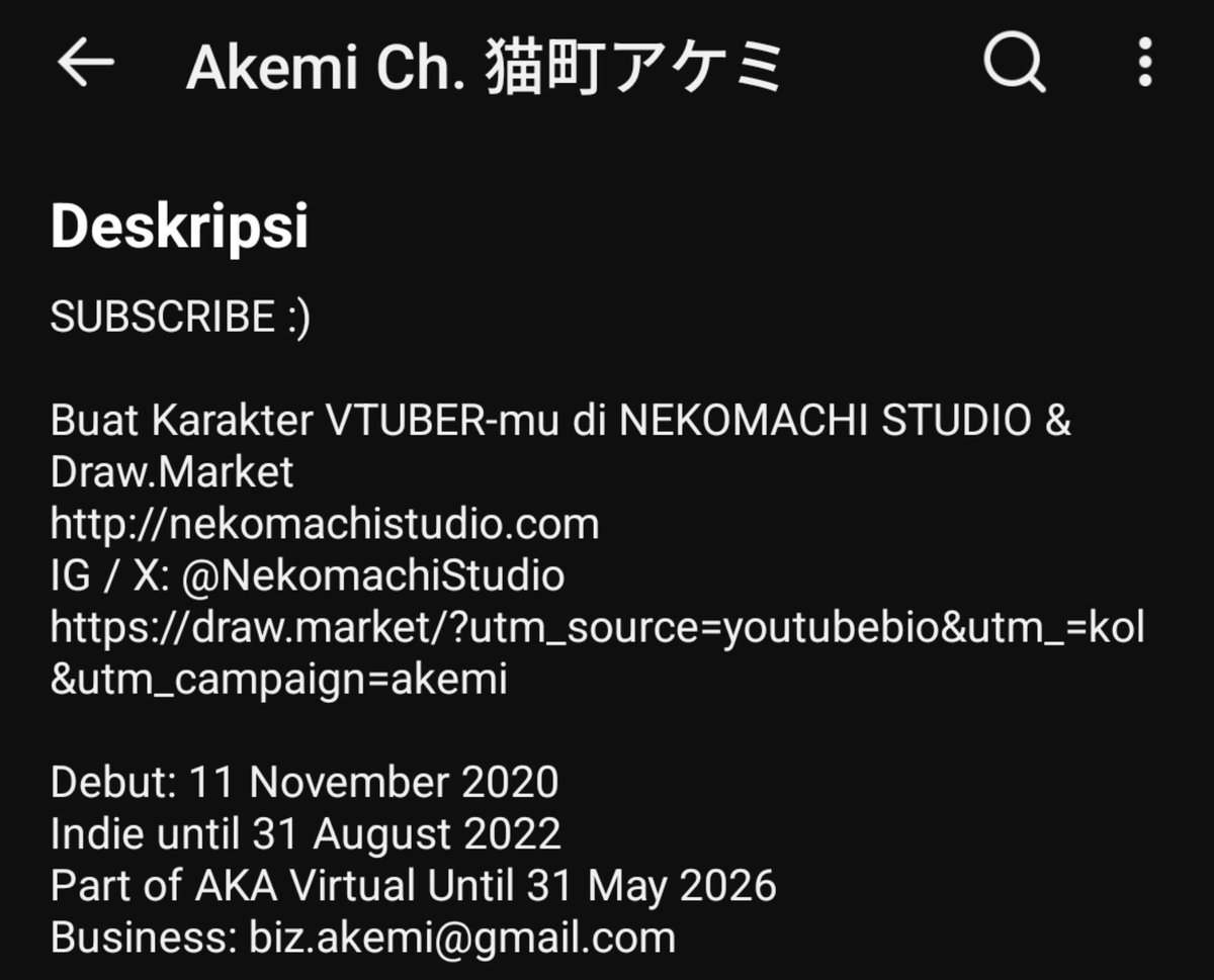 nonejiga's tweet photo. Gue bukn fans Akemi, bahkan nggak ngesubs juga. Tapi jujur, ngeliat kasus ini kok rasanya janggal ya.

Agensinya ngeluarin Akemi dengan ngungkit dugaan kejadian tahun 2016. Padahal "Akemi" sendiri baru debut sebagai VTuber tahun 2020. Berarti kalau emang kejadian itu bener, itu- https://t.co/r5jETdbWfR
