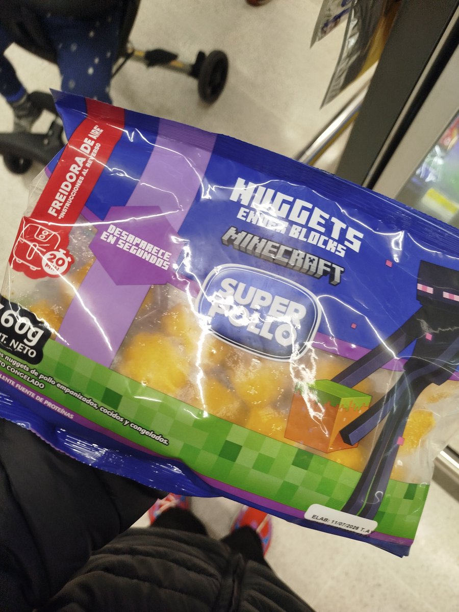 Honeypiexe's tweet photo. NUGGETS DE MINECRAFT QUEEEEEEEEEE https://t.co/BiEy3NcrCk