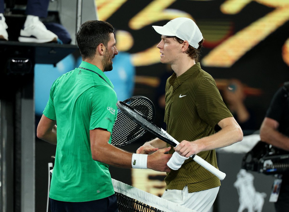 SWorld77267's tweet photo. 🎾 Italian Jannik Sinner and Serbian Novak Djokovic will miss the Montreal Masters tennis tournament. https://t.co/ADqNUqbfUg