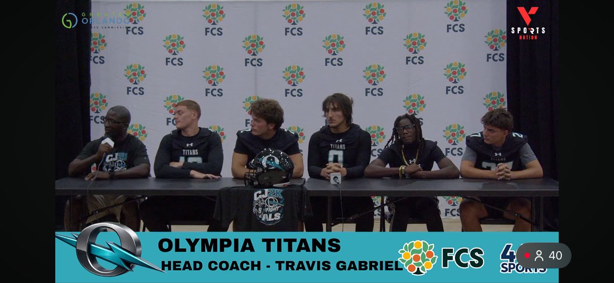 titans_fb's tweet photo. Titans at media day and showing love and support to the GOAT of Olympia @ChrisJohnson28. #FightWith5 #TitansUp @NobleDavisQB1 @showleycolton22 @Keyshawnwoods11 @Joshshrkicking https://t.co/vzhWfpkmDU