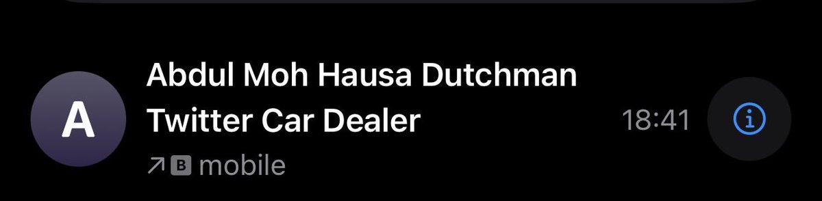HausaTrends's tweet photo. @abdool_moh Saved your number in case I need your service in the future https://t.co/8aYsGND3mM