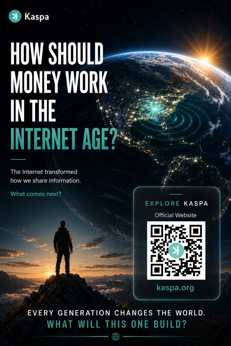 KasDuckClub's tweet photo. This is our entry into the HASH competition. 🦆

How should money work in the Internet age?

It’s a question that doesn’t get asked often enough.

If this gets even one new person to stop, ask questions, and learn something new, it’s worth it.

P.S. @rhubarbmedia @ChadBallantyne are you hiring?  😉

https://t.co/wlTfvJGniA

#Kaspa #KAS #HASH #KaspaCommunity @HashonKas