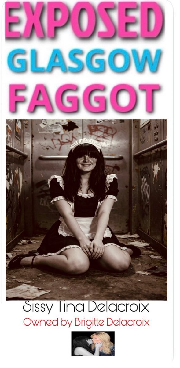 ExposeWhor's tweet photo. Exposed Glasgow f@gg0t 
@sissyTDelacroix 

#Exposed 
#sissy
#faggot https://t.co/jRCpO1fwlN