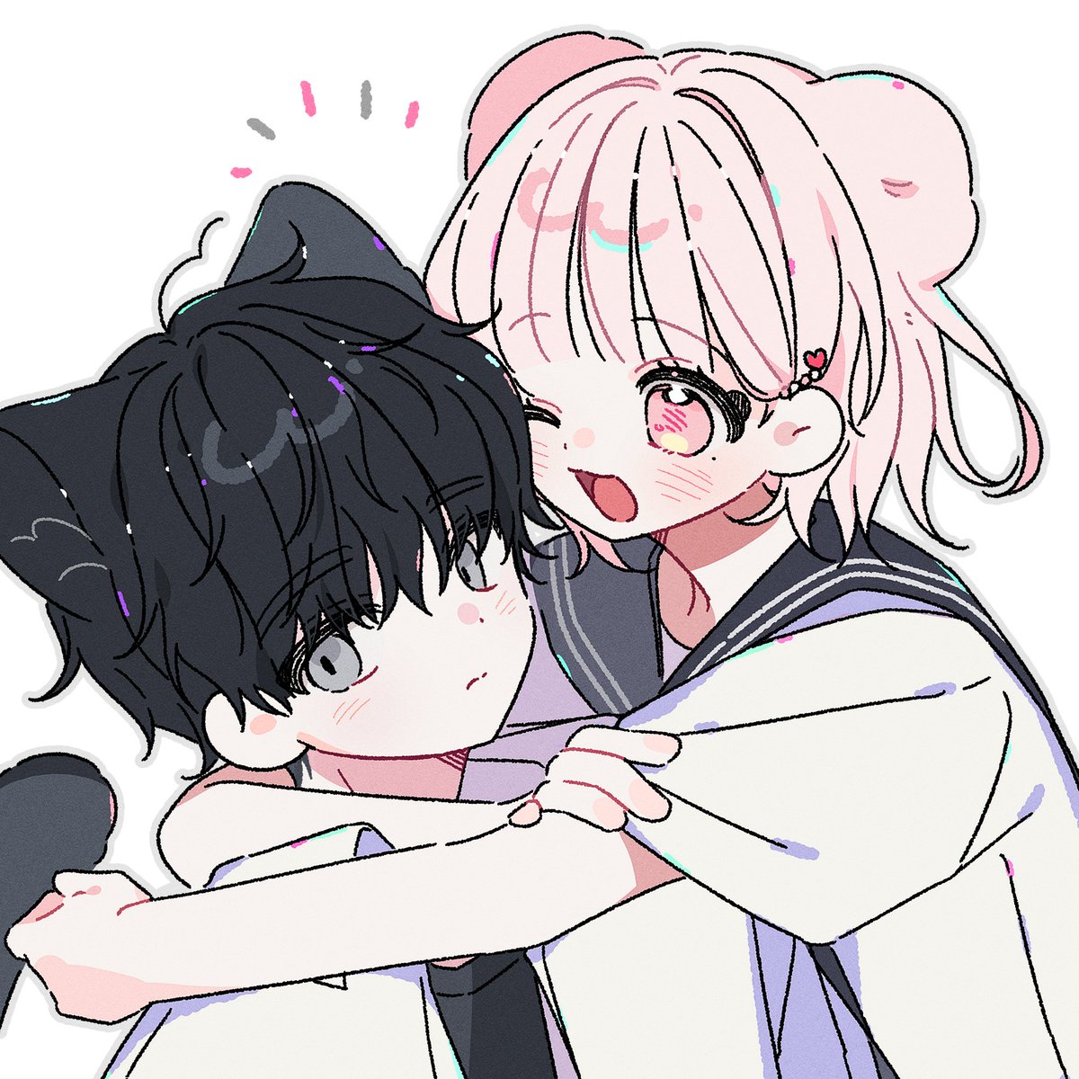 Yalmyu_22's tweet photo. 🖤🩷 https://t.co/qM7mb3X5S8