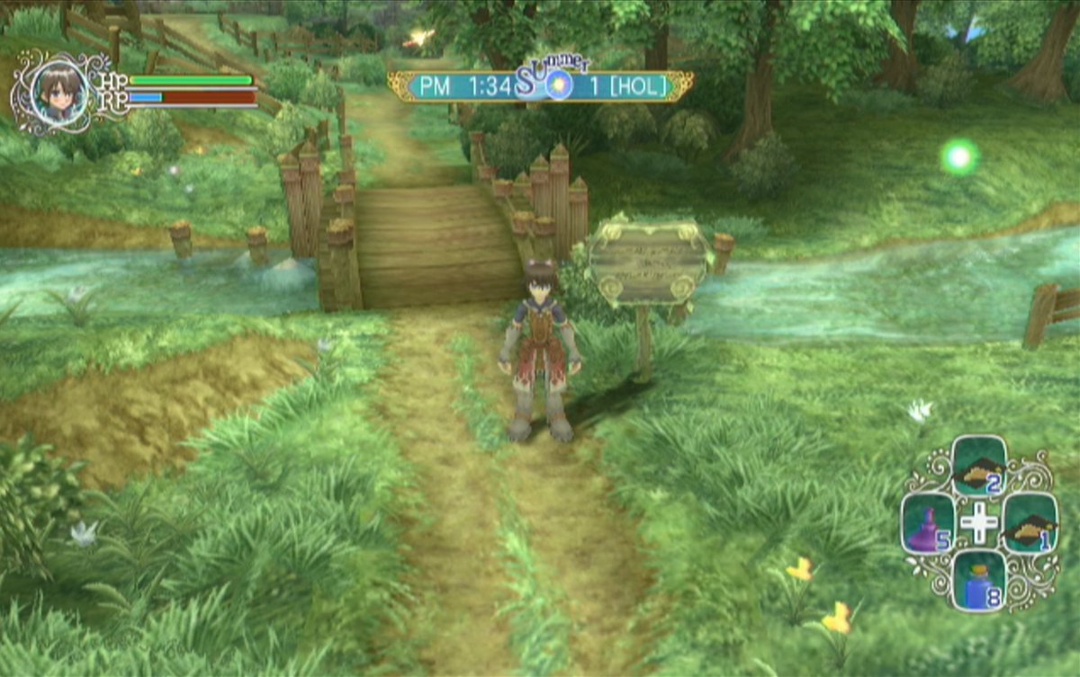 Playwith_Josh's tweet photo. To this day, I think Rune Factory Frontier still has the best environment design of any farming game.
No empty or flat areas, every building is unique, so many details everywhere you look. You can tell every single asset was placed with a purpose. I just want to live and stay there forever.