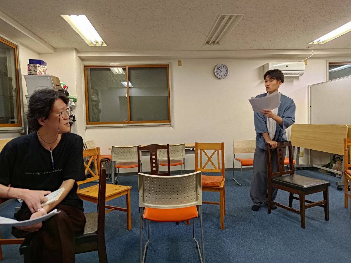 g_shining's tweet photo. #拝読致します
またしても、しかめっ面しておりますねぇ私は…
相方役の方、男前そして…イケボですわ… https://t.co/bzvxfEgsgk