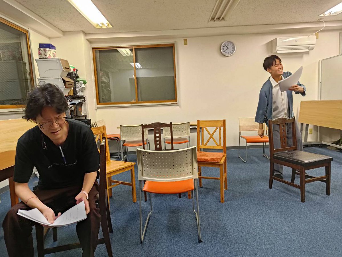 g_shining's tweet photo. #拝読致します
またしても、しかめっ面しておりますねぇ私は…
相方役の方、男前そして…イケボですわ… https://t.co/bzvxfEgsgk