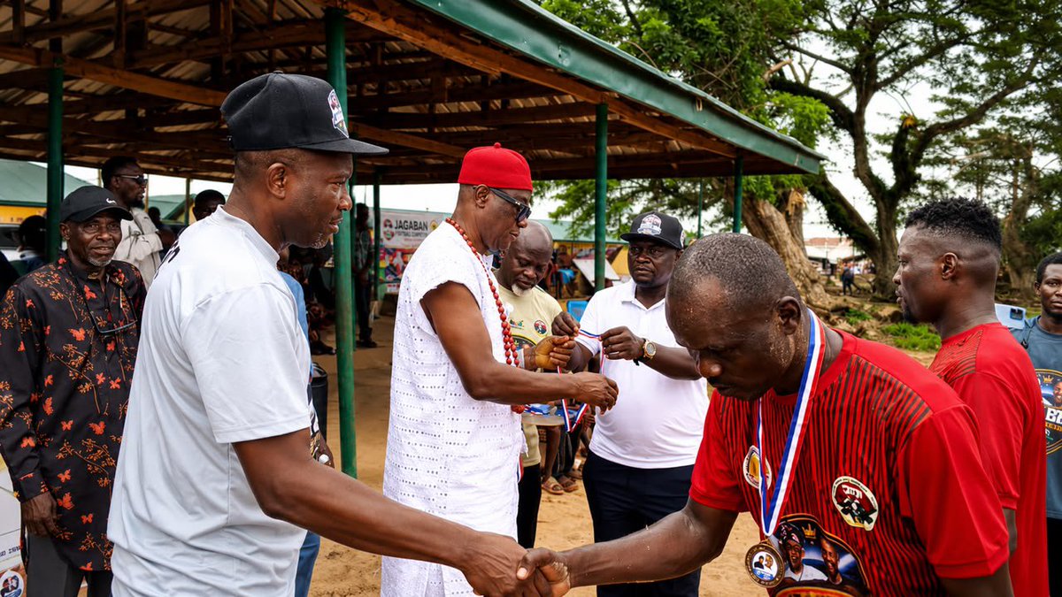 iccbayelsa1's tweet photo. *2026 JAGABAN FOOTBALL TOURNAMENT UPDATE*

*Congratulations* to Great Assembly All FC on their 3rd place Victory. 

This tournament is proudly sponsored by *Engr. Preye Aganaba (MNSE)* @preyeaganaba https://t.co/t4UWfGuVG4