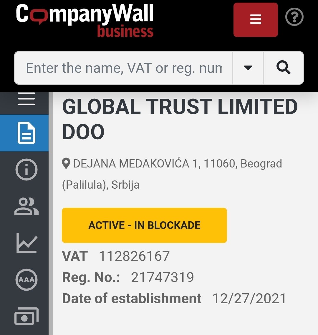 OneFinanceGuy's tweet photo. You know who else got de-banked? Cottrell's company in Serbia - where Nada Babovic, his accountant, also operates. https://t.co/ij6CWYFxLv