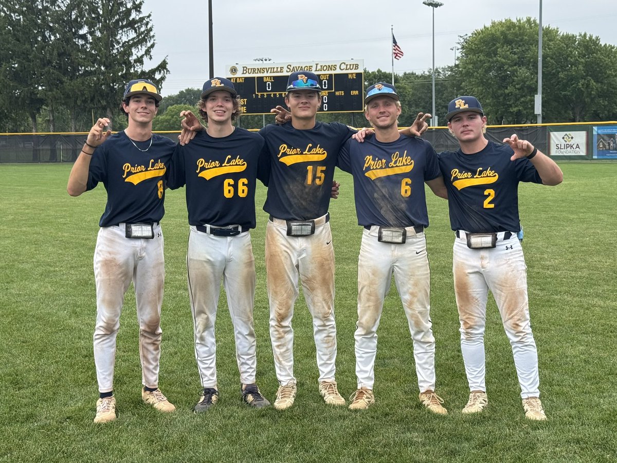 pllegionbball's tweet photo. Laker Legion defeats Burnsville 8-2!

Smuhl got the win with a complete game! Hydeen caught a great game! Olson and Drew Brinkman each had 2 hits! Block had an RBI single to break the game open!

PL now takes on Farmington in the Substate championship at 1pm. PL has to win twice. https://t.co/i0Fw5lWedB