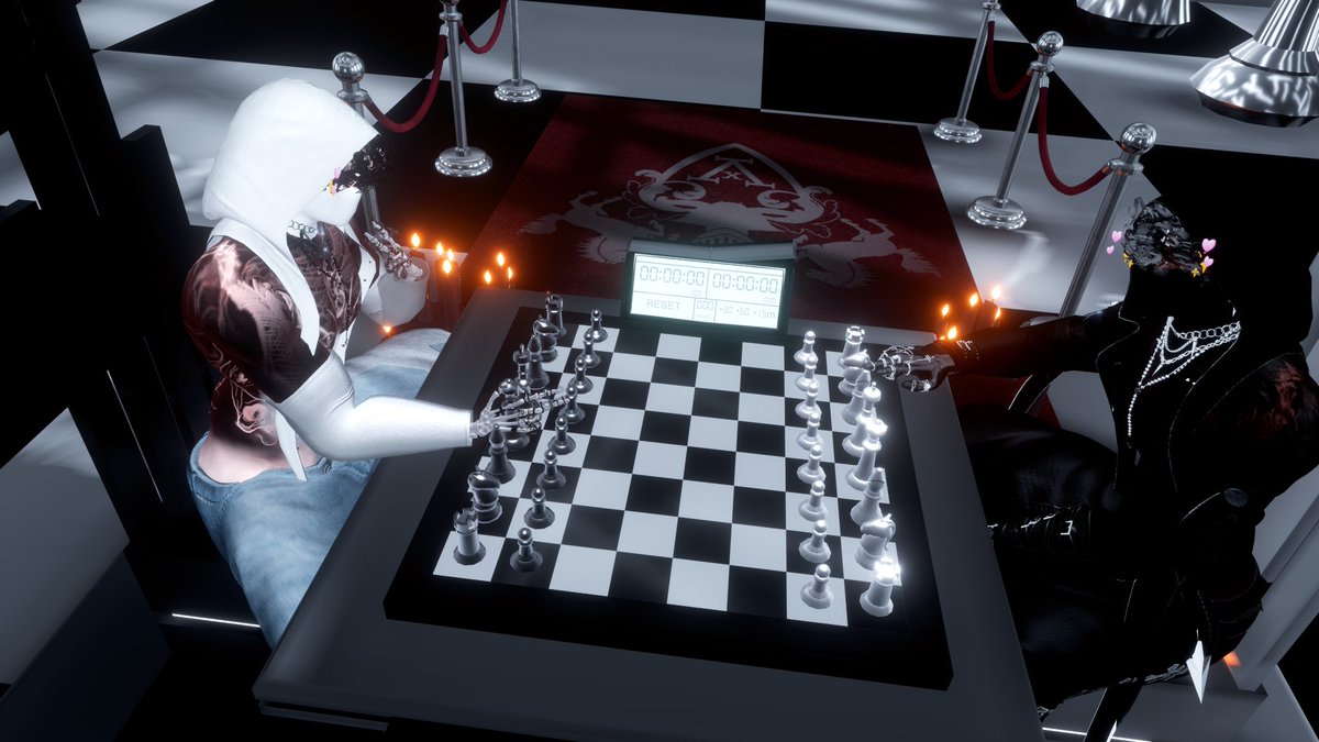 NsfwSleeping's tweet photo. ~even in the queen’s gambit a king can rule~
#chess / #queensgambit / #vrc /#nsfwtwtًً /#nsfw /#nsfwvrc /#eboy https://t.co/Geg6i1GQaS