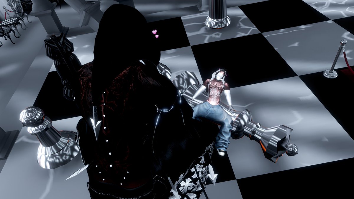 NsfwSleeping's tweet photo. ~even in the queen’s gambit a king can rule~
#chess / #queensgambit / #vrc /#nsfwtwtًً /#nsfw /#nsfwvrc /#eboy https://t.co/Geg6i1GQaS