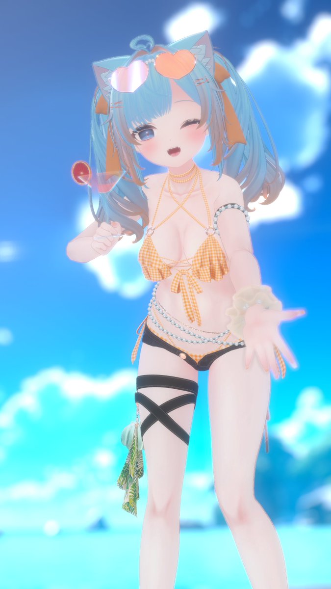 taaaaaaaaasn's tweet photo. 夏、感じてる??
#Runya3D
#なっふな堂 https://t.co/9w2iVFnUTi