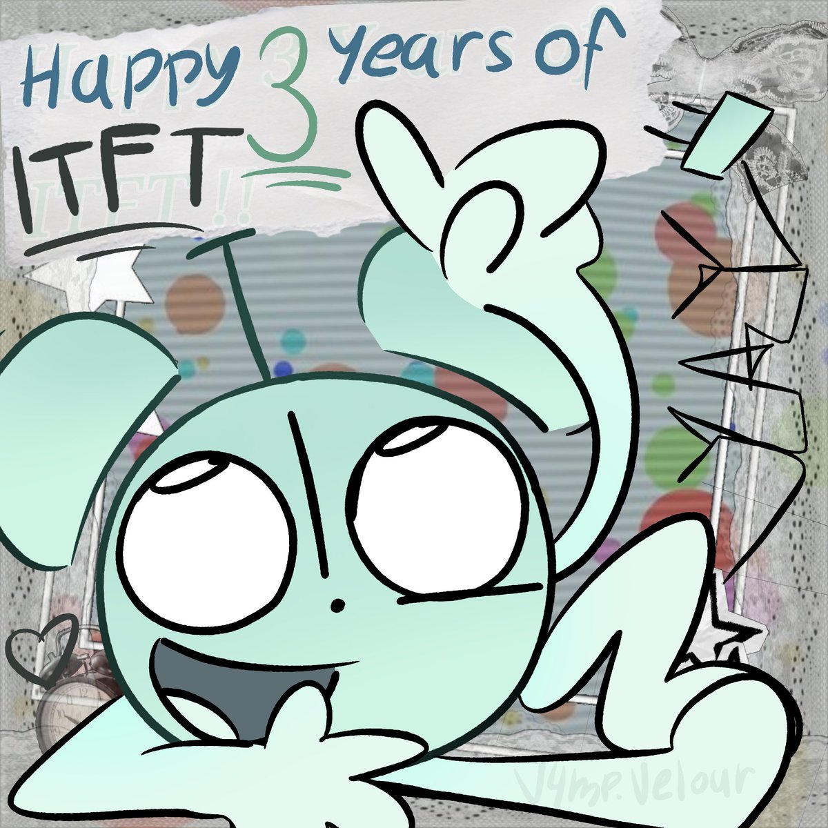 V4mpVelour's tweet photo. Happy 3 years of #ITFT !! https://t.co/rsNJRdYm6e