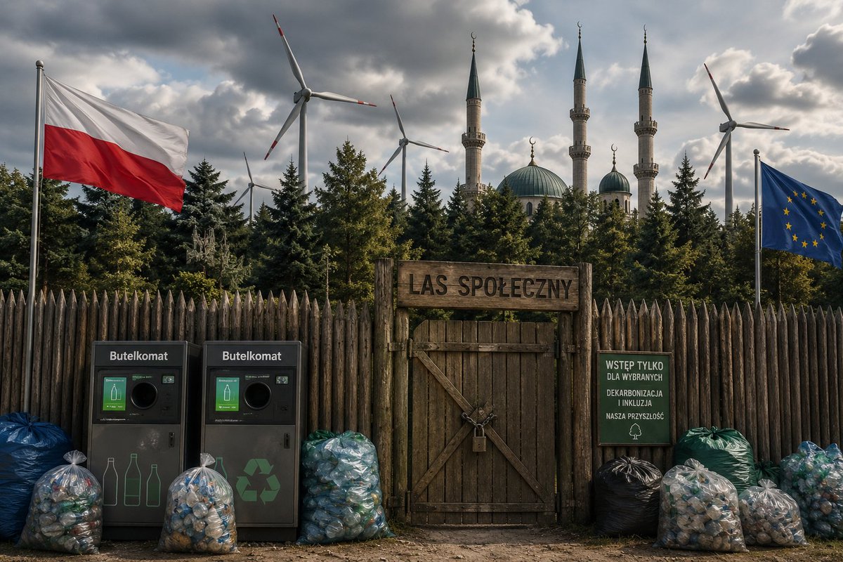 AbramczykPawel's tweet photo. Gdy już wszyscy 🇪🇺idioci zwani europejczykami przyzwyczają się do "lasu społecznego",naturalne lasy zostaną zamknięte. Nastąpi koniec ze zbieraniem grzybów,jagód,borówek...
Brzmi komicznie,ale nie w UE. W eurokołchozie odbiera się ludziom wolność i rozum po kawałku,nazywając to "wolnością",albo ratunkiem dla klimatu,czasem praworządnością,demokracją i w sumie tłumacząc tylko, że jest to dobre. To wystarczy.
Unijczyk to największy debil świata,więc i tak to łyknie. A jak nie wierzycie to pomyślcie co już wam odebrano🤦.