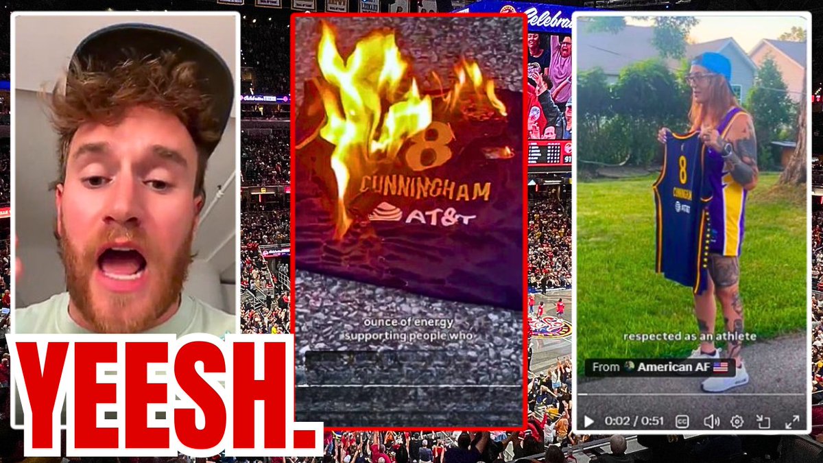 rhodesrants's tweet photo. Transgenders BURN Sophie Cunningham Jerseys! West Wilson TURNS ON Sophie... https://t.co/hXcRgzEhCY via @YouTube https://t.co/beL3QwGKJO