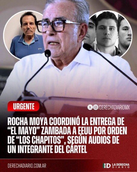 YoSoyHernan_'s tweet photo. Hoy se cumplen 2️⃣ AÑOS de que @rochamoya_ e @InzunzaCazarez acordaron con “Los Chapitos” que les quitaran del camino a @melesiocuen a cambio de entregar a “El Mayo” a los E.U.; luego obligaron a la @FiscaliaSinaloa a armar un montaje del asesinato y la @FGRMexico lo desmintió. https://t.co/oItk2GHYoF