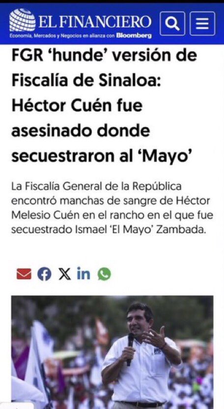 YoSoyHernan_'s tweet photo. Hoy se cumplen 2️⃣ AÑOS de que @rochamoya_ e @InzunzaCazarez acordaron con “Los Chapitos” que les quitaran del camino a @melesiocuen a cambio de entregar a “El Mayo” a los E.U.; luego obligaron a la @FiscaliaSinaloa a armar un montaje del asesinato y la @FGRMexico lo desmintió. https://t.co/oItk2GHYoF