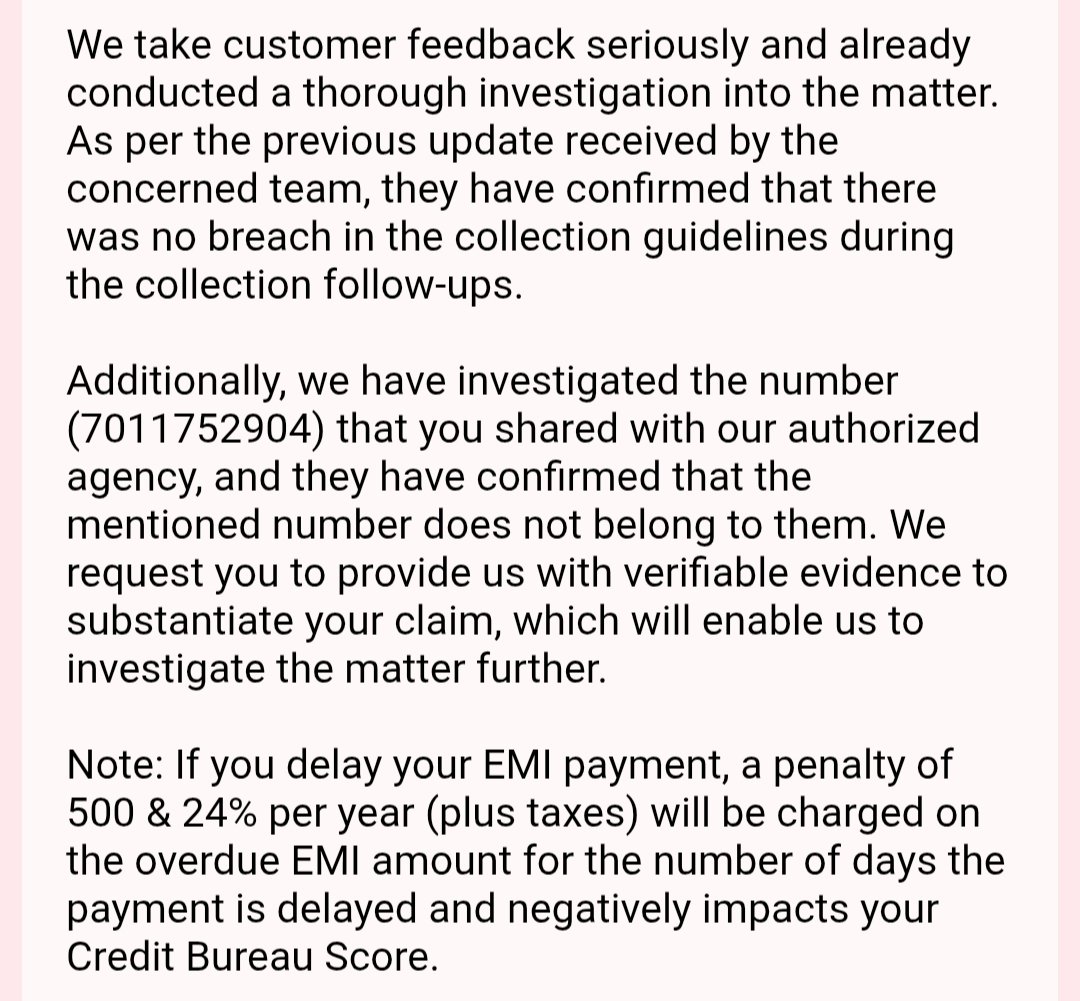 Naturelovehy7l's tweet photo. Need to banned moneyview. Few days ago I received a call from your moneyview agent PH no- 7011752904. They're using very slang language to me including my family. Also call to contact list . Which is as per rbi guidelines violence. Continuesly call my contact.
Plz tk actn @RBI https://t.co/1XqlJqS04w
