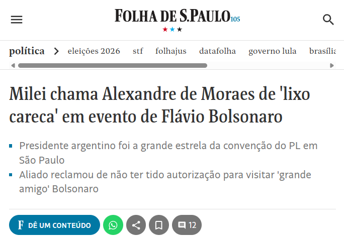 profpaulamarisa's tweet photo. Quando o presidente da Argentina está mais revoltado com a situação de Bolsonaro do que certos "bolsonaristas" https://t.co/LGAiJjlXmQ