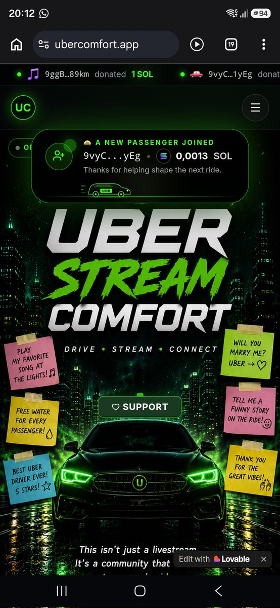 UberComfort's tweet photo. @10genn https://t.co/4NQR7kgXzN

Will be live monday! https://t.co/vzmk5w9mO2