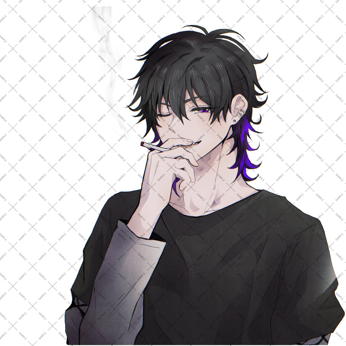 52_secret_'s tweet photo. イラストご依頼
ねむ様:OC バストアップ アイコン用 https://t.co/VNyIiHnKDX