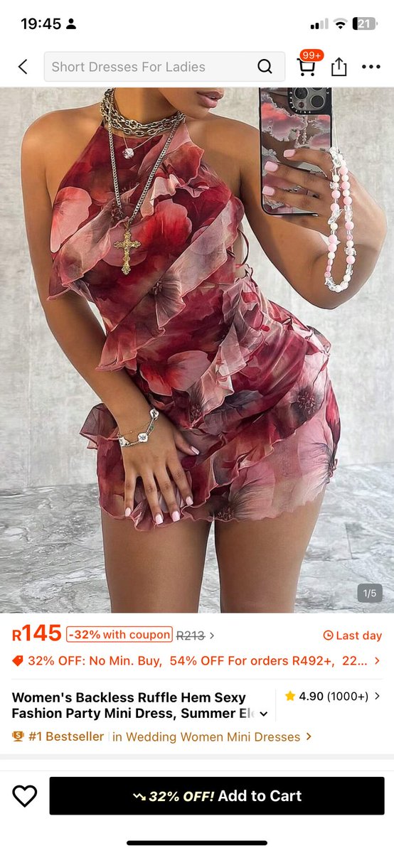 tsholo_noble's tweet photo. Saying I love this dress would definitely be an understatement 😍❤️ https://t.co/cq19Hz5C2c