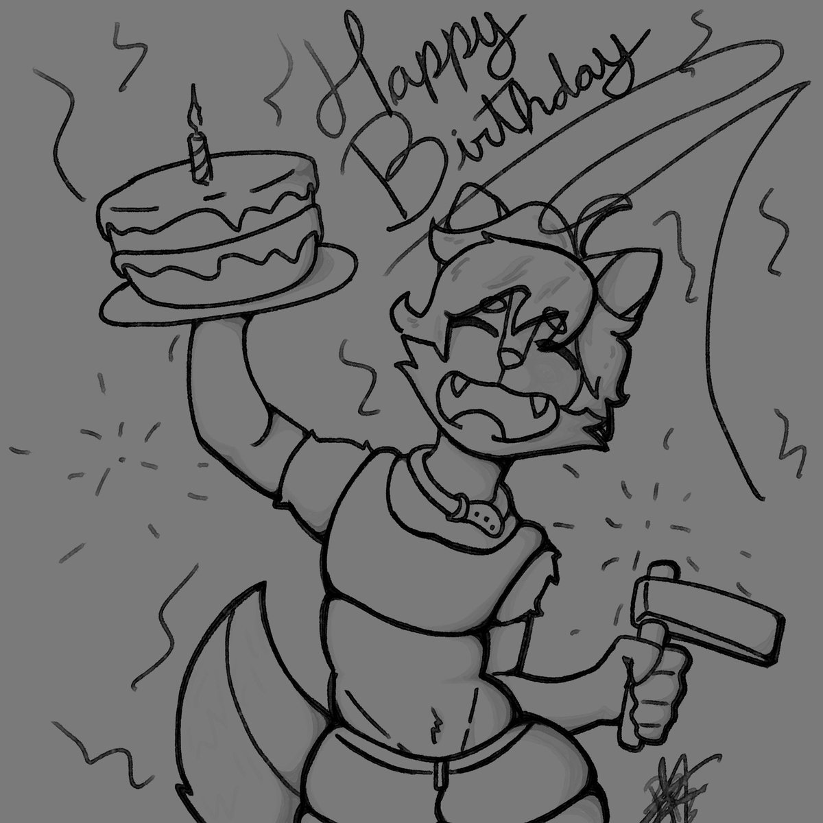 Lynopossum's tweet photo. Gift for @jockeyspider01 https://t.co/IRHo0nl4TC