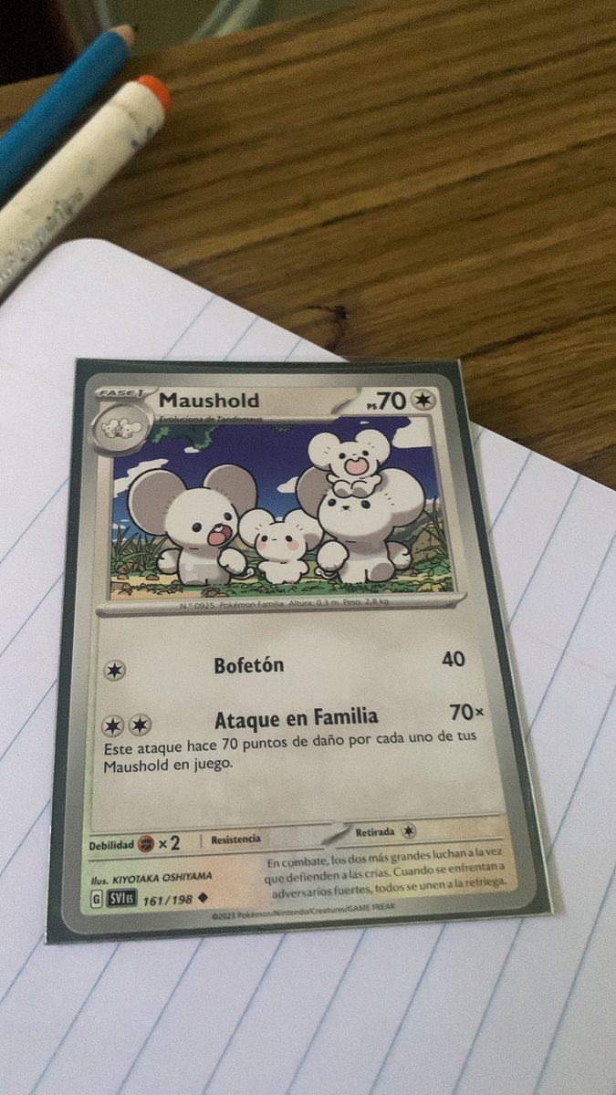natibinin's tweet photo. mi profe de la uni descubrio cuales eran mis pokemones favoritos y me regalo una carta 😭😭😭😭😭😭😭 https://t.co/OxqeOycWhv