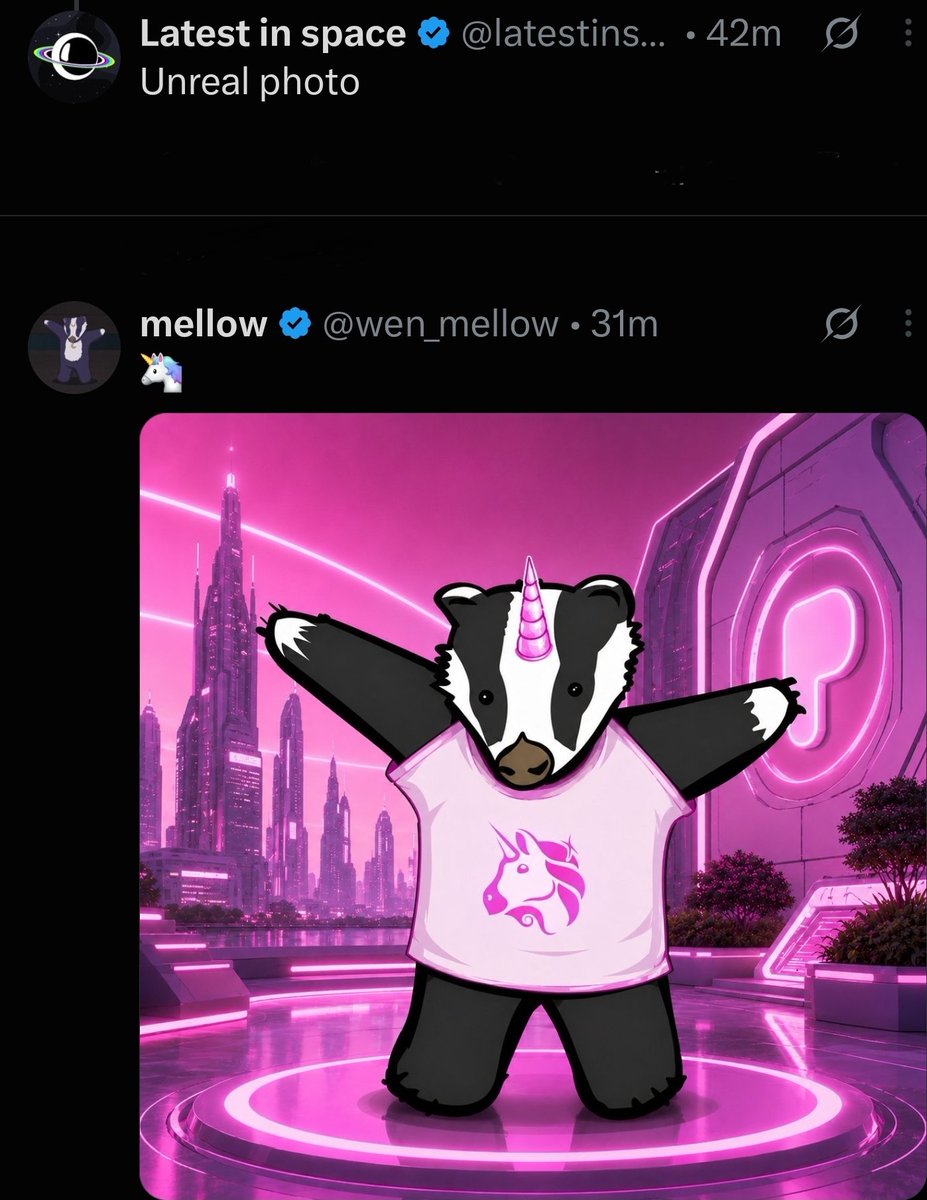 Awefulness's tweet photo. Couldn't agree more $Badger https://t.co/DMWCCgw30F