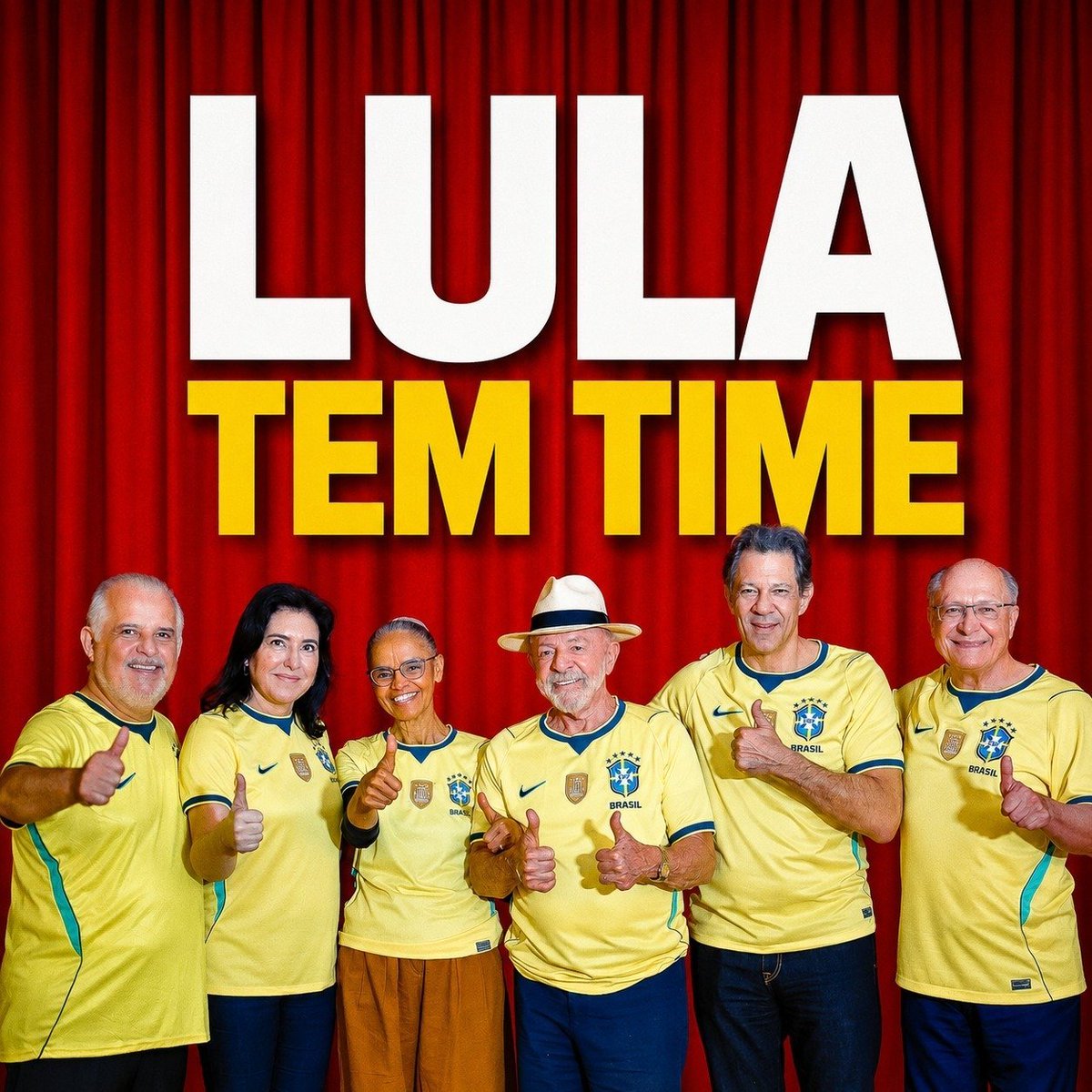 SilasPortugalR1's tweet photo. TESTE: Se você está vendo o time do Lula que nos enche de orgulho, aperta ❤️ https://t.co/3kY1rk14f8