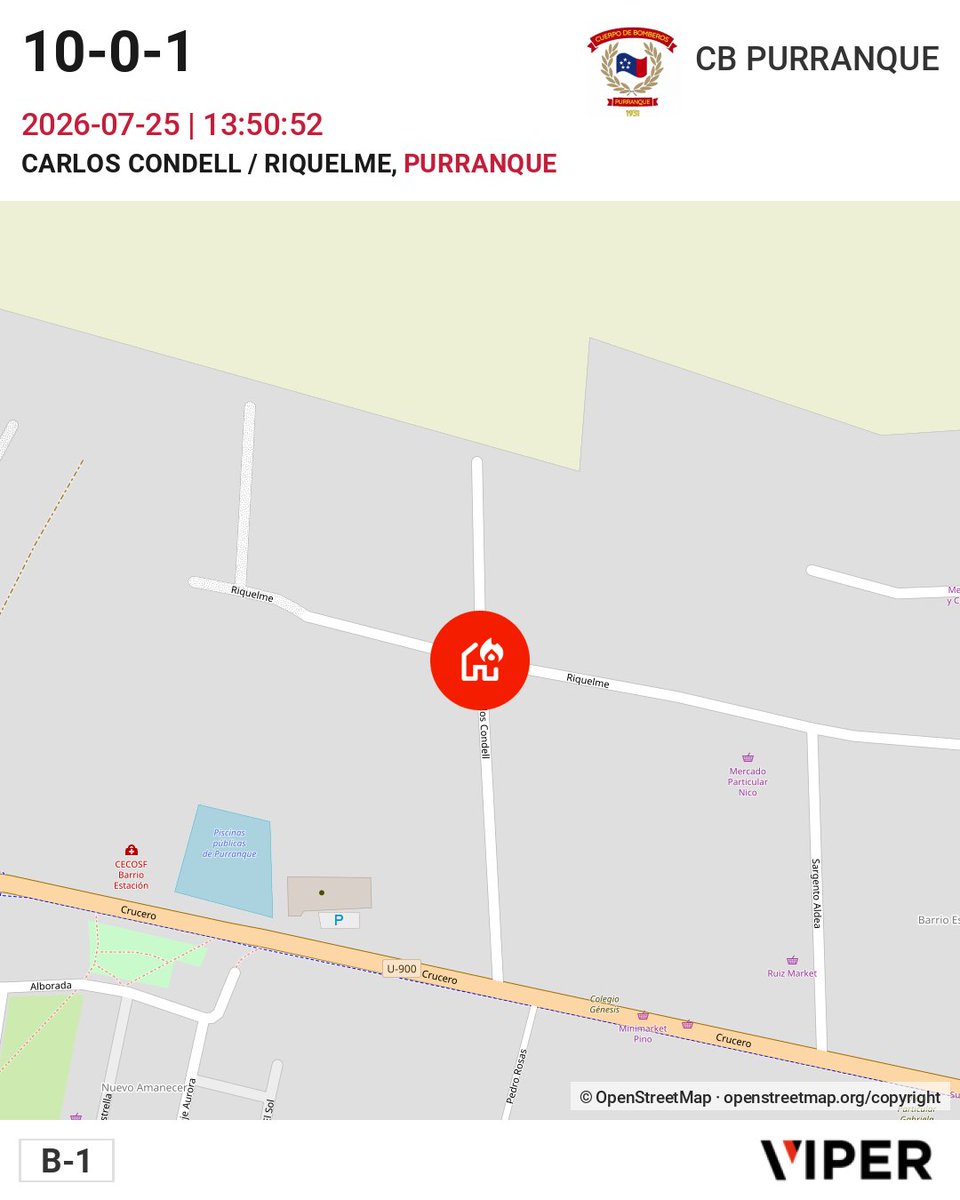 Cbpurranque's tweet photo. 10-0-1 CARLOS CONDELL / RIQUELME B-1 https://t.co/ZsCYZzDiYa