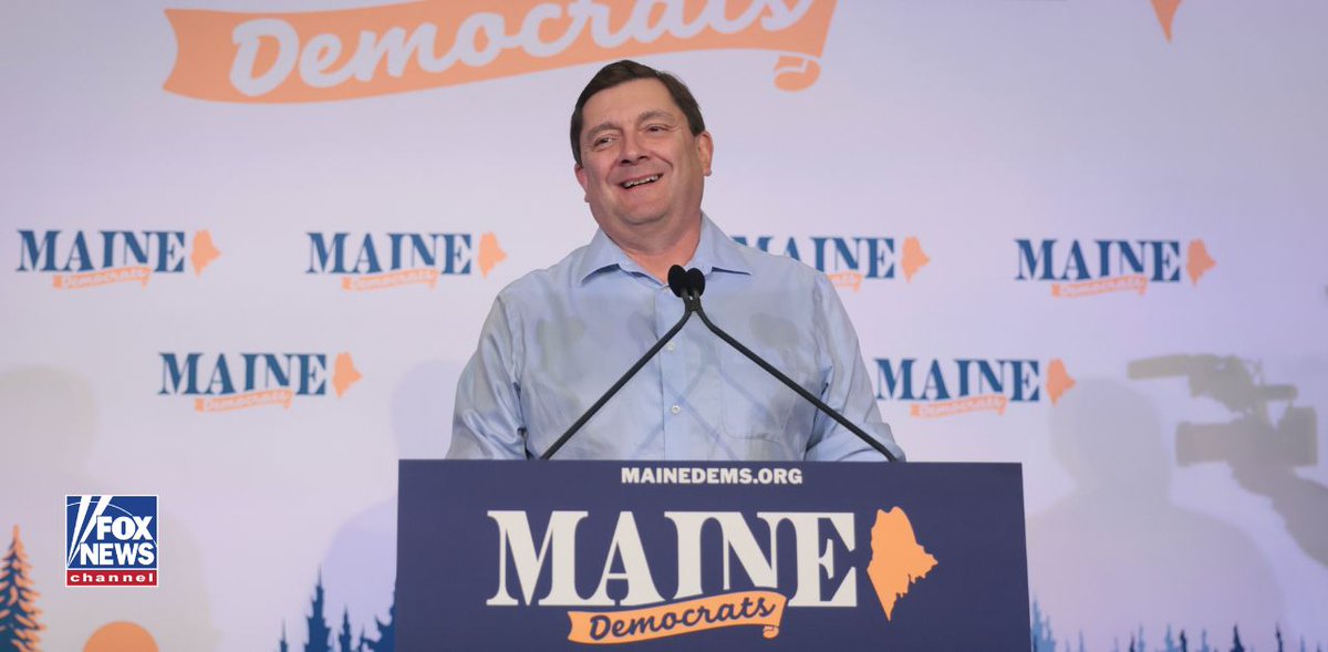 FoxNews's tweet photo. Maine Democrats have a new Senate nominee.

Former state Senate President Troy Jackson overwhelmingly won the party's nominating convention Saturday, setting up a high-stakes showdown against Republican Sen. Susan Collins after Graham Platner dropped out of the race.

Jackson quickly consolidated support from top Democrats, but his nomination also comes as new scrutiny emerges over his past record and workplace conduct.