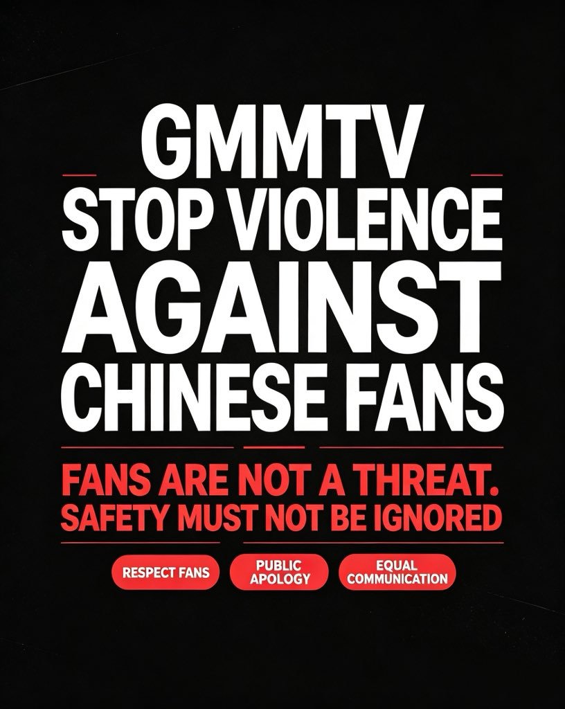 Burberrytree's tweet photo. I'm afraid of being beaten by Thais when I travel to Thailand?😭😭 @GMMTV

#Thailand
#งานมหกรรมนิยายนานาชาติ2026xGMMTV
#StopViolenceAgainstFans https://t.co/nIl8xiaeM4
