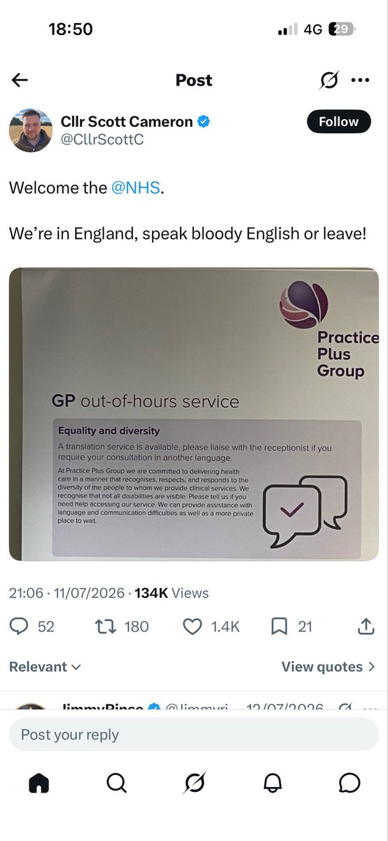 plod999uk's tweet photo. @CllrScottC Posted minutes after this
No. It wasn’t a question. 🤬😡 https://t.co/v67bf1XMVg