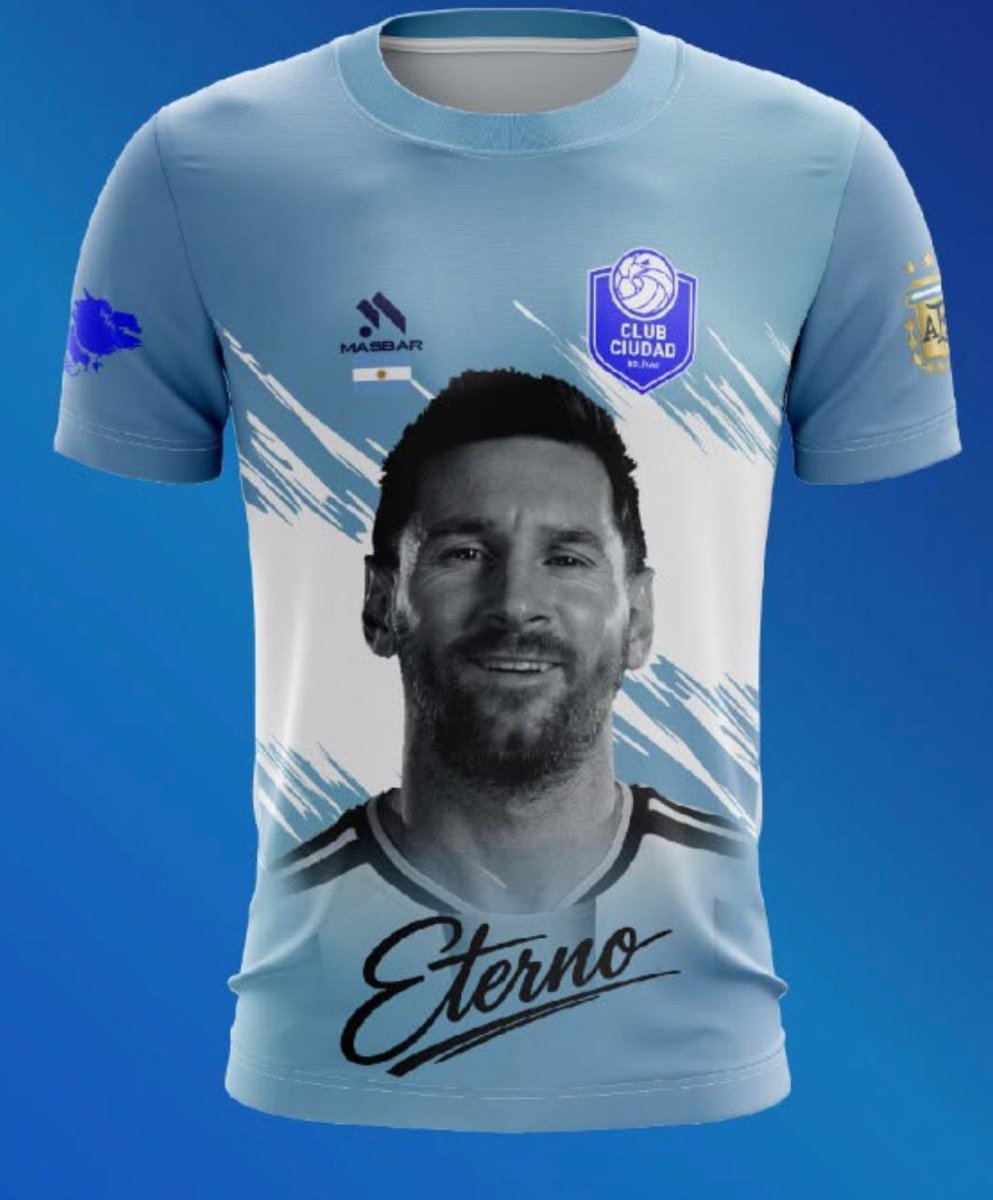 ClubCdBolivarOF's tweet photo. Hoy….Vamos de Gala!! 

Gracias @afaseleccion por unir y hacer FELIZ al Pueblo Argentino!!!🙏

Gracias por tantas alegrías !! 🩵🤍🩵

Las Malvinas son Argentinas !! 🇦🇷

#ClubCiudadDeBolivar 👕
#VamosCele🩵 https://t.co/TzeFhwOs7J