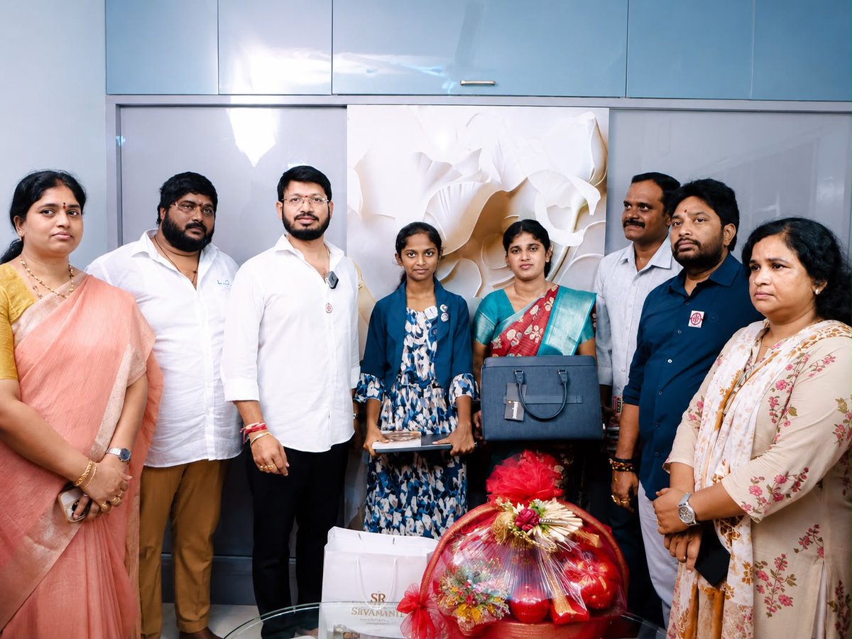 TrendPSPK's tweet photo. Pawan Kalyan Inspires Support for Mission ShaktiSat Student

Inspired by Andhra Pradesh Hon'ble Deputy Chief Minister Sri @PawanKalyan's encouragement of young talent, KUDA Chairman Mr. Talatam Satya presented a laptop, space-science books and a school bag to Kandula Jessy, a Class 10 student from Dowleswaram selected for ISRO’s Mission ShaktiSat.

Sri Pawan Kalyan garu had earlier congratulated Jessy on X and appreciated Mr. Satya for supporting her academic and scientific aspirations.