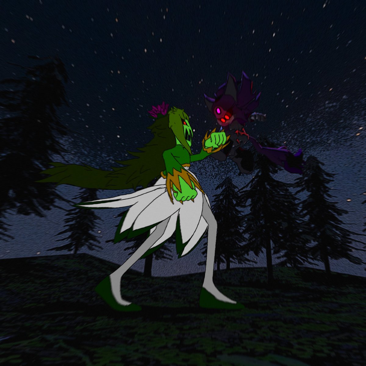 SporeCrasher's tweet photo. βThe Voidspawnβs fury burns, eclipsed by the empressβ power. Voidspawn vs. Voidborn.β
Render and SolX by @YunieGami
#sonic #SonicTheHedeghog #sonicexe #exe #execommunity #cosmo #cosmotheseedrian #savecosmo #blaze #blazethecat #flytrap #theflytrap #takeabreather #SolX https://t.co/OrithKHxh0