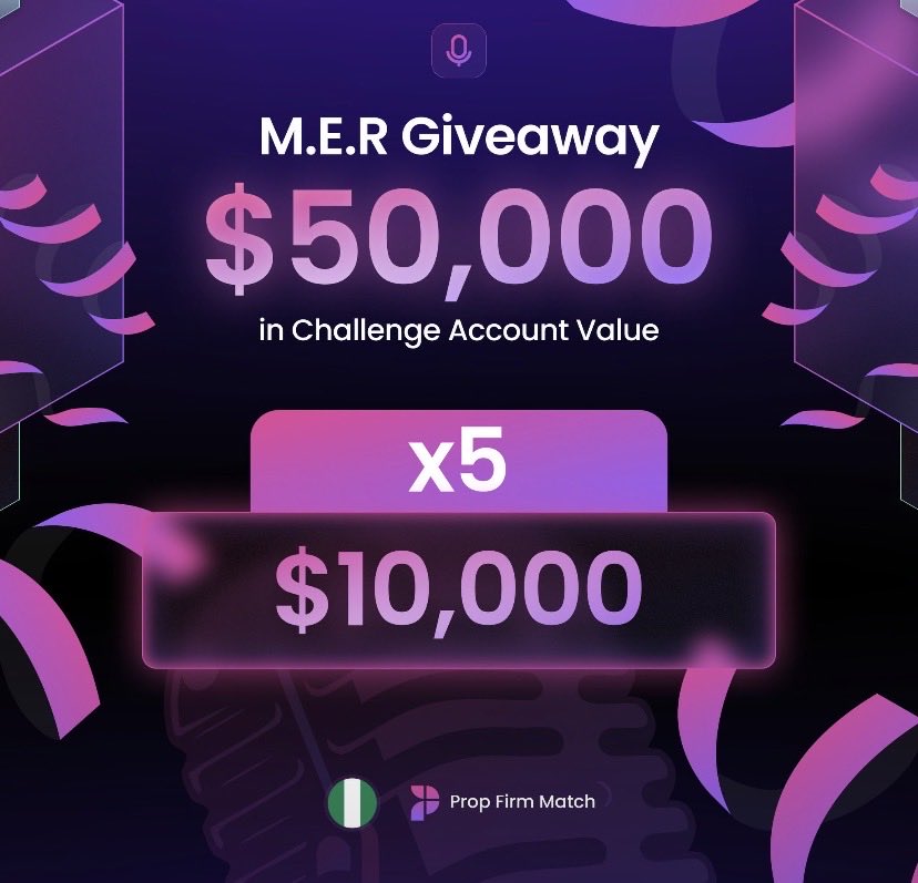 uncommonkvng's tweet photo. 5 x $10k Account Giveaway

• Follow @uncommonkvng &amp; @PFMNaija 
• Set Reminder 👉 https://t.co/7YigLlT2L9
• Like &amp; Repost 

Winners will be announced on the space tonight by 8pm https://t.co/HZgPGFiXbn