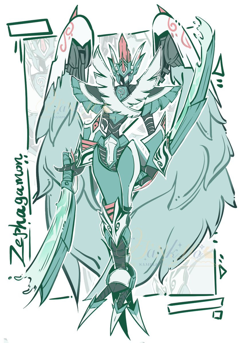 Sankmo233's tweet photo. com✨
#Digimon 
#Zephagamon https://t.co/jq4t99gUjH