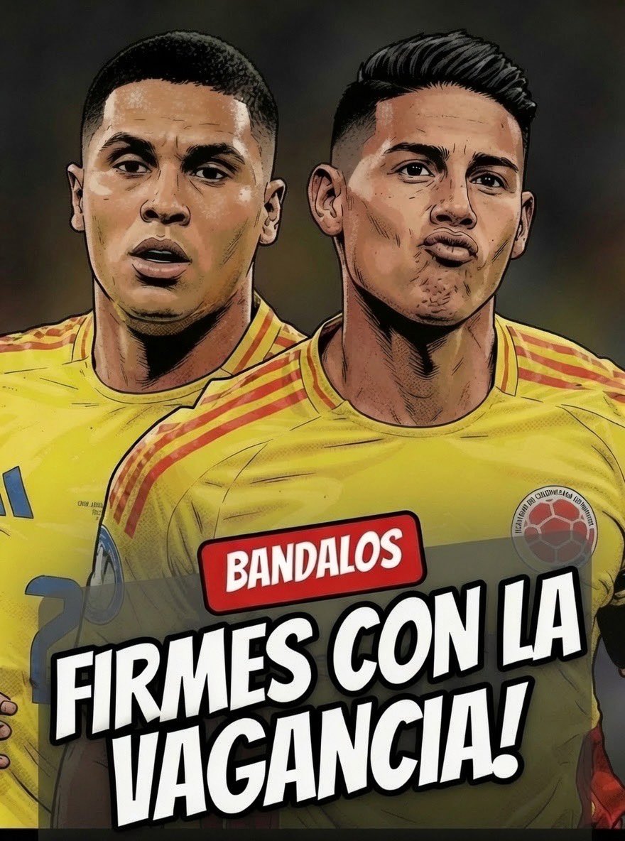 BandalosSC's tweet photo. Sobre Quintero y James:

“Los dos “10” sin equipo, sin pretemporada, peleando con los técnicos. Viviendo del cuento . “Firmes” con la vagancia!!”

Iván Mejía Álvarez https://t.co/10yxgboCtq