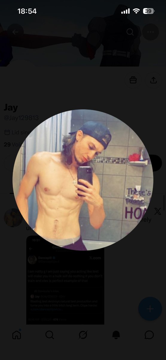 Dancepilljm4's tweet photo. Build like a twink 😹😹 https://t.co/E5eOHbZQ8d