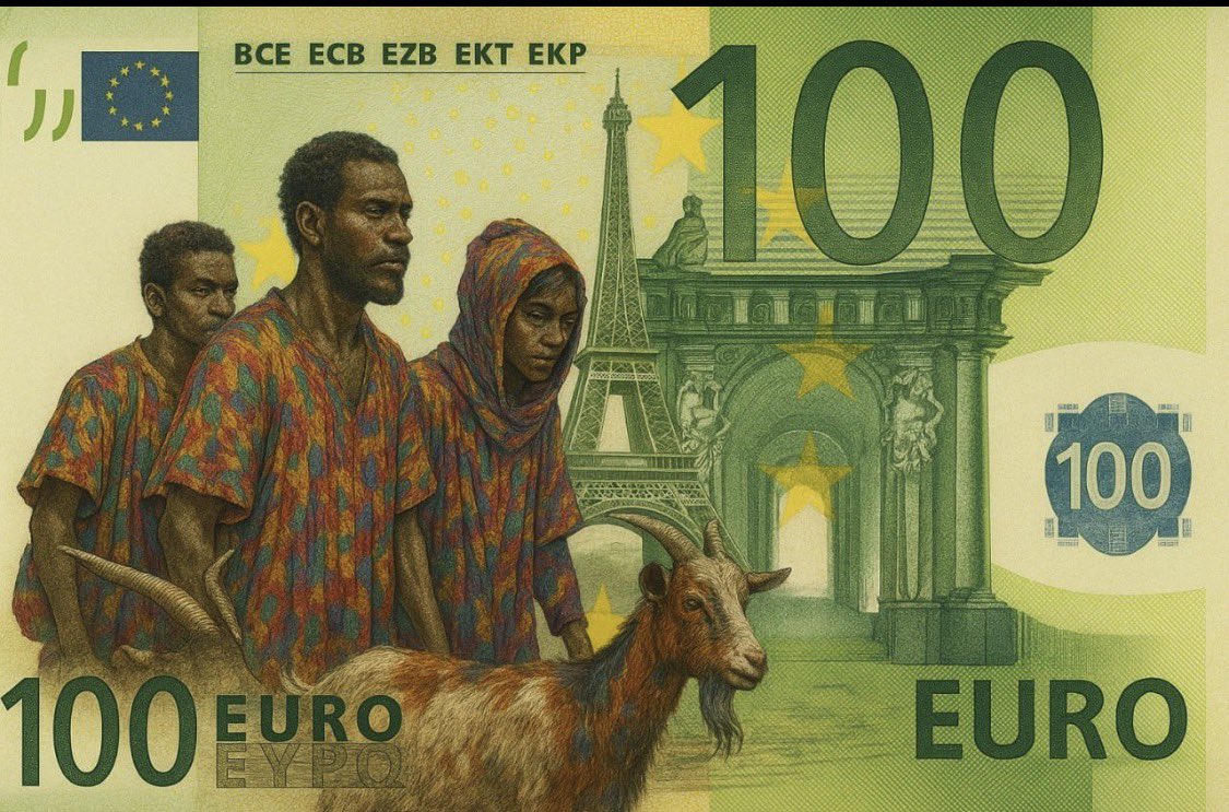 defense_civil25's tweet photo. I hear that the European Union is planning to update the design of the Euro to reflect its new population and residents. https://t.co/MDh4vbmre1