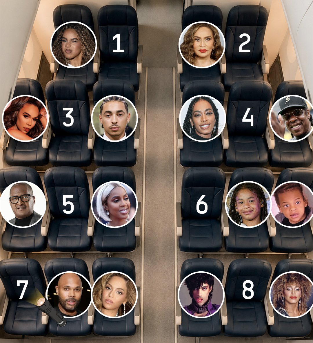 beyoncebrasil's tweet photo. Em qual lugar você sentaria do avião? https://t.co/QjaCUP9VAu