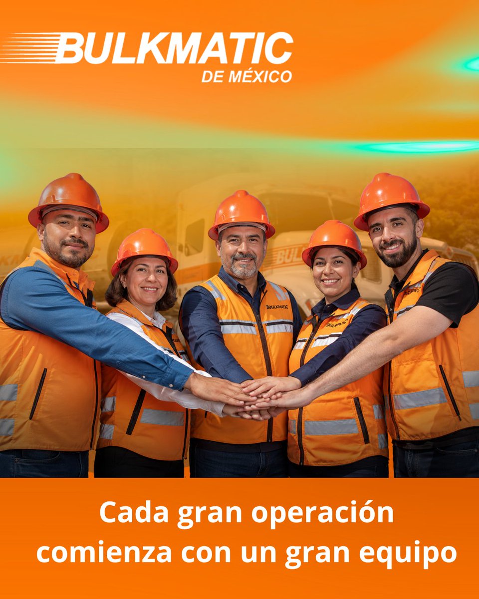 EsrTops's tweet photo. Detrás de cada operación logística hay personas que trabajan con compromiso, coordinación y responsabilidad.
En Bulkmatic de México, creemos que fortalecer a nuestros equipos también fortalece la seguridad. 🚆🧡 #Bulkmatic #ESR #TrabajoEnEquipo #Seguridad #Industria https://t.co/0UKLWOCs0L