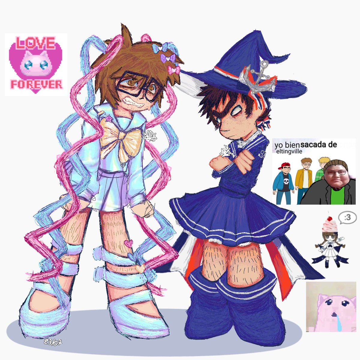 melachupantod0s's tweet photo. lo vuelvo a resubir, miren queridos mutis :3
(La ropa de K-Angel fue editada en Bill porque no me salía y me cansé)
FANS DE ELTINGVILLE VENGAN A MI
#okegom #needystreameroverload #eltingville https://t.co/0adjq242yb