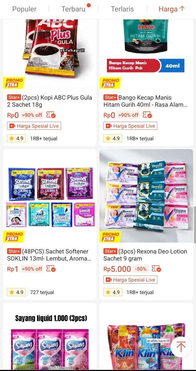 visaion's tweet photo. BELANJA RP 0 alias gratis by 😭

aku gunain voucher recehan ku itu untuk beli kebutuhan rumah yang udah di paketin gini, lumayann by gratis dan berguna banget di rumah, daripada voucher nya hangus sia-sia kan😭👊🏻

klaim dulu voucher nya disinii by: https://t.co/7wpPKY7Vdv https://t.co/QFdkw9hf4z