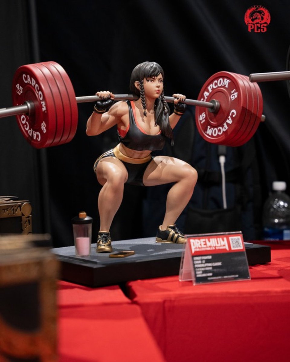 CollectPCS's tweet photo. Booth tour up close!
Street Fighter Chun-Li: Powerlifting 1:4 Scale

#SanDiegoComicCon #BoothTour #SDCC2026 #PCSStatues #CollectPCS  #StreetFighter #ChunLi https://t.co/jtKlG4hPPT