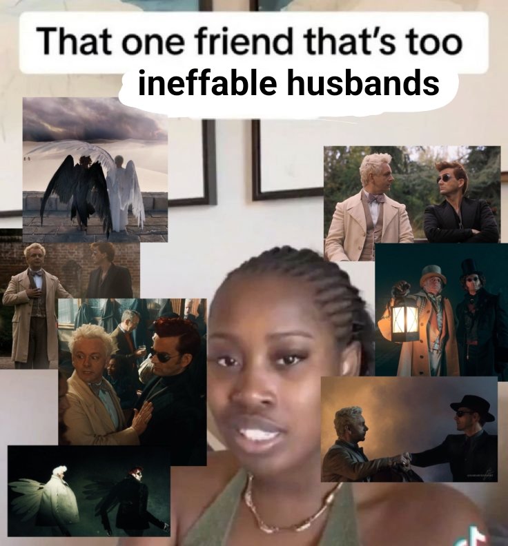 brknlamb3's tweet photo. #ineffablehusbands https://t.co/1YKM0B1kk9